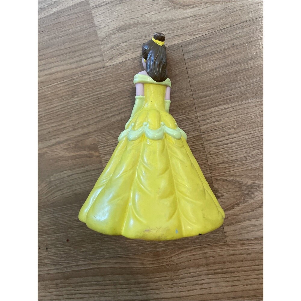 Vintage 1992 Pizza Hut Disney Beauty & The Beast 7"×5" Rubber Belle Doll Toy - Picture 7 of 10